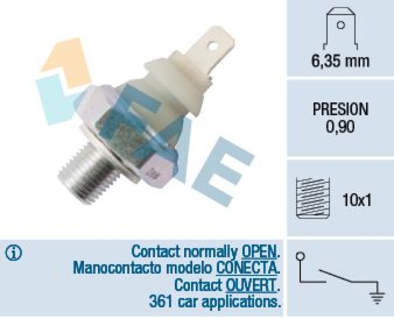 FAE Oil Pressure Switch