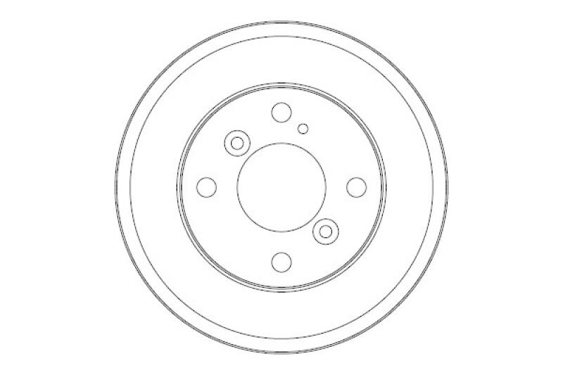 2x TRW Brake Drum