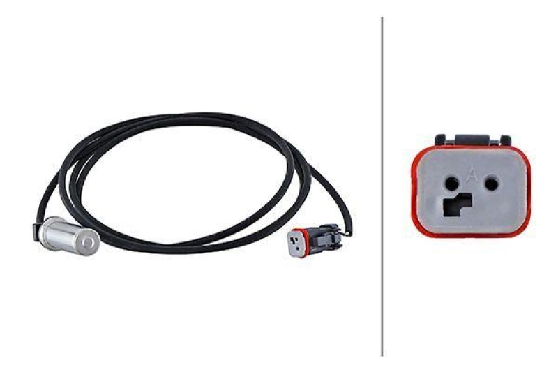 HELLA Sensor, Raddrehzahl 6PU 230 048-441