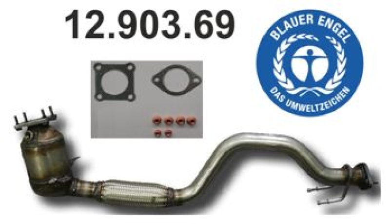 EBERSPÄCHER Pre-Catalytic Converter "Blue emission"