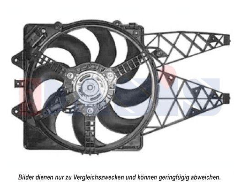 AKS DASIS Lüfter, Motorkühlung