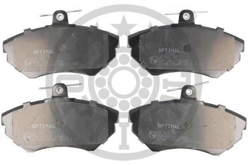 OPTIMAL Brake Pad Set, disc brake