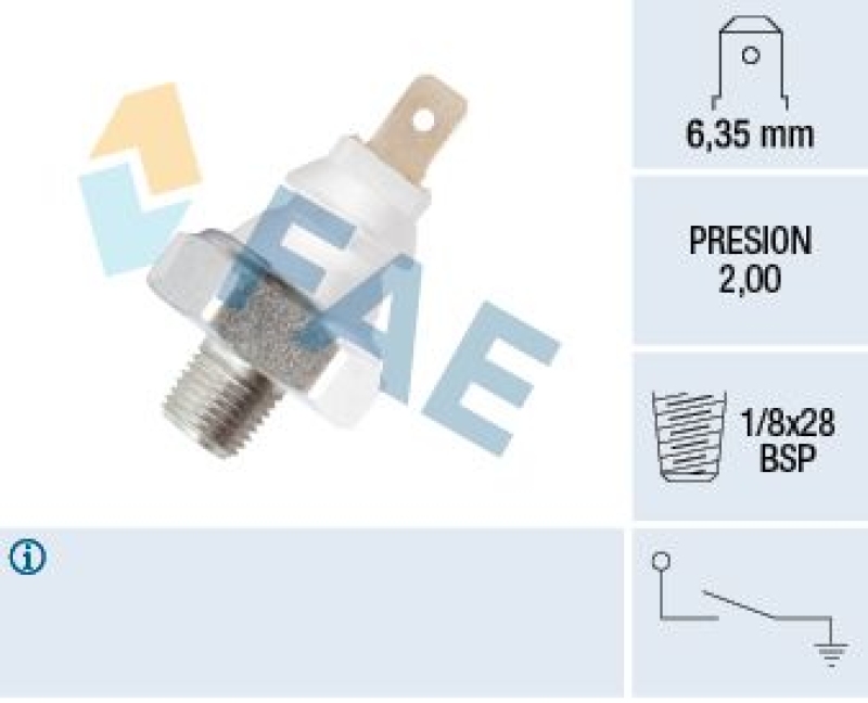 FAE Oil Pressure Switch
