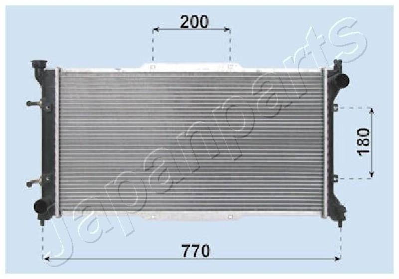 JAPANPARTS K&uuml;hler, Motork&uuml;hlung RDA243001