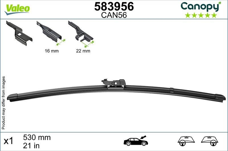 VALEO Wischblatt CANOPY