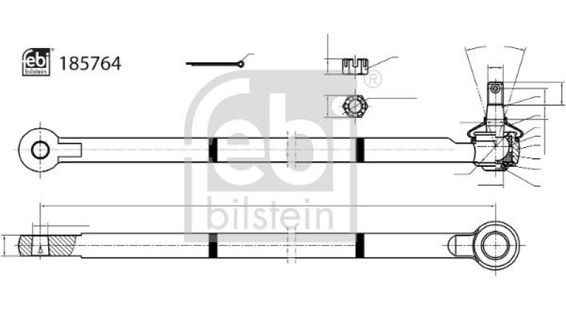 FEBI BILSTEIN Spurstangenkopf