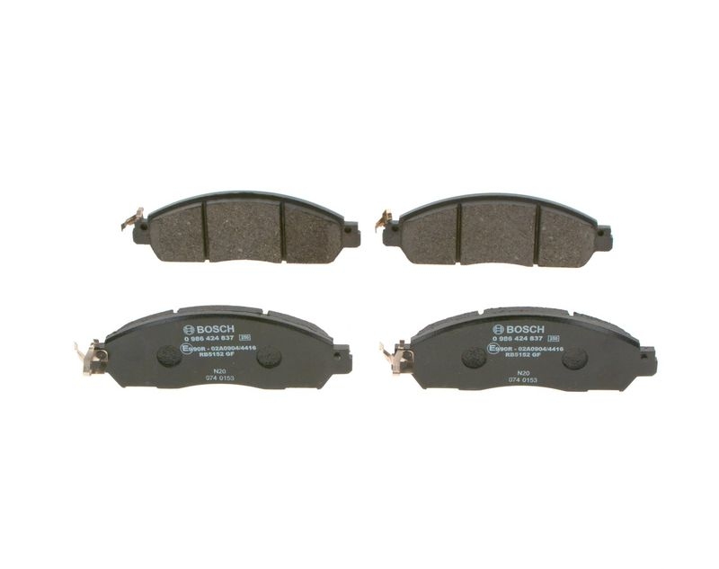 BOSCH Brake Pad Set, disc brake