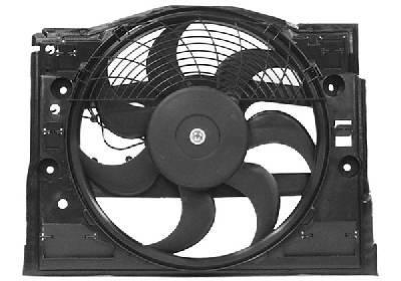 VAN WEZEL Fan, A/C condenser