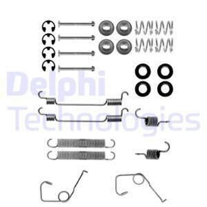 DELPHI Accessory Kit, brake shoes