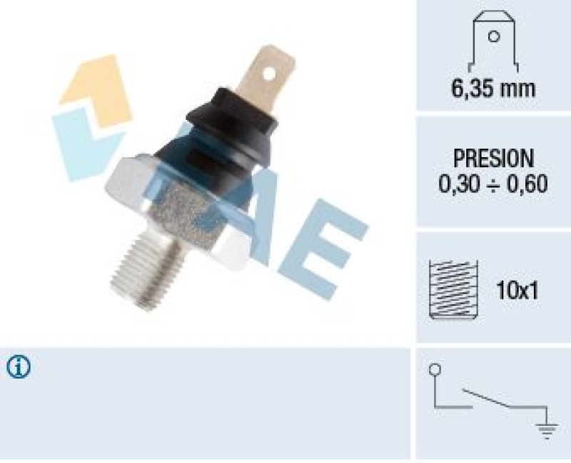 FAE Oil Pressure Switch