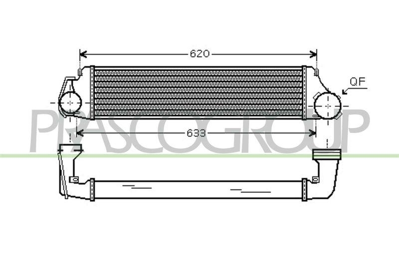 PRASCO Ladeluftk&uuml;hler PrascoSelection BM020N002