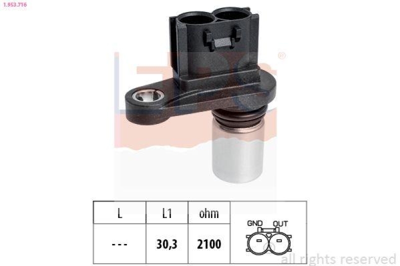 EPS Impulsgeber, Kurbelwelle Made in Italy - OE Equivalent