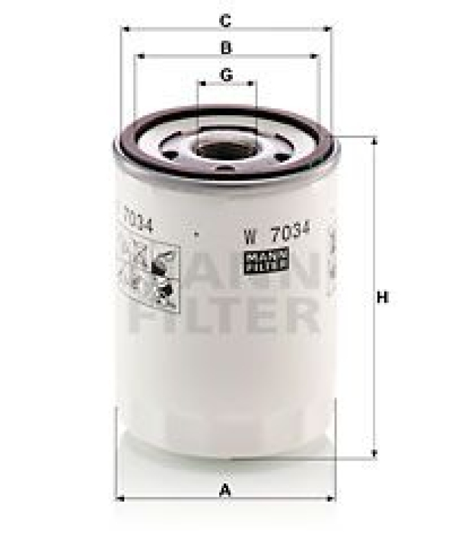MANN-FILTER Oil Filter