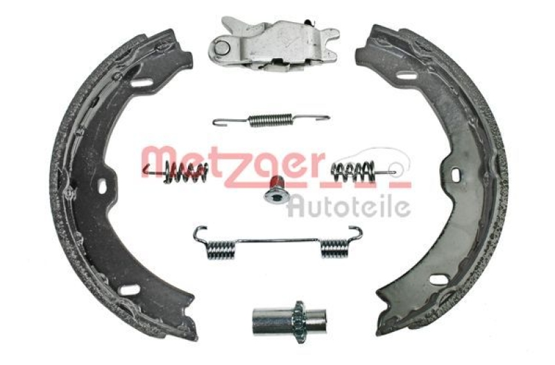 METZGER Brake Shoe Set, parking brake GREENPARTS