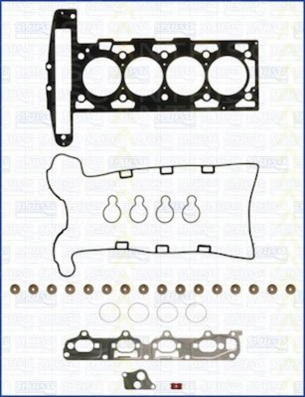 TRISCAN Gasket Set, cylinder head MULTILAYER STEEL