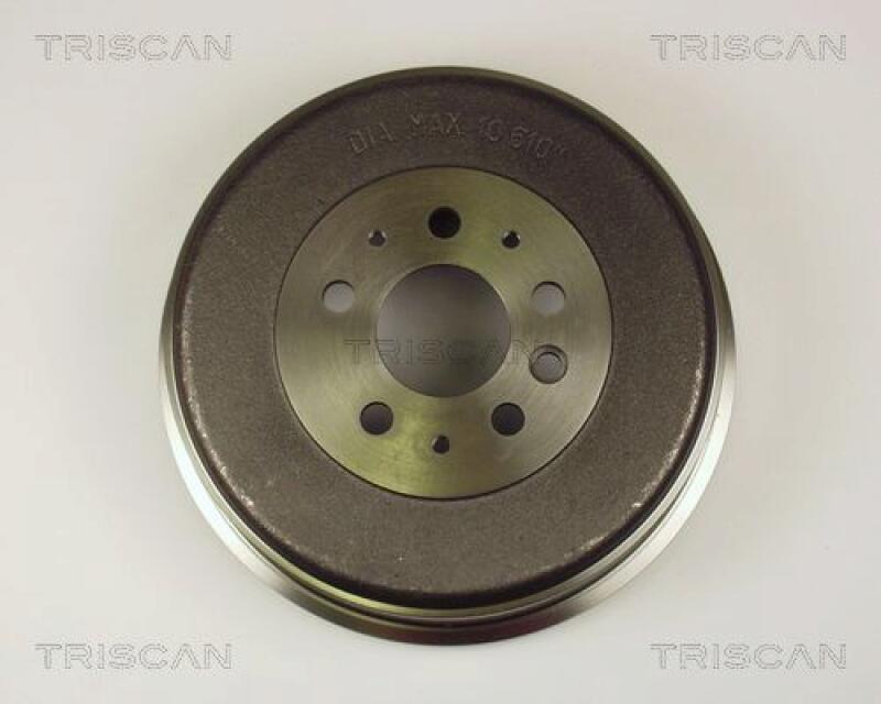 2x TRISCAN Brake Drum