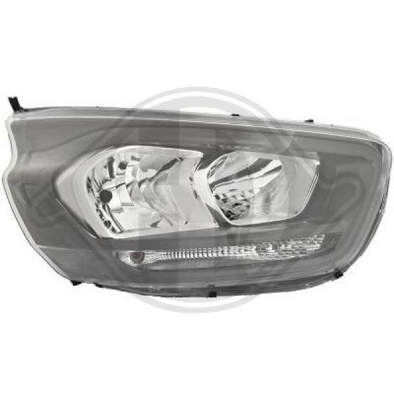 1x Diederichs Hauptscheinwerfer H15 H7 Rechts passend für Ford Transit V362 2.0