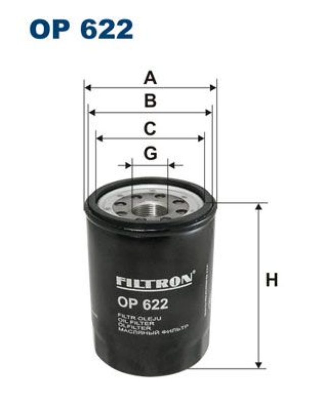 FILTRON Ölfilter