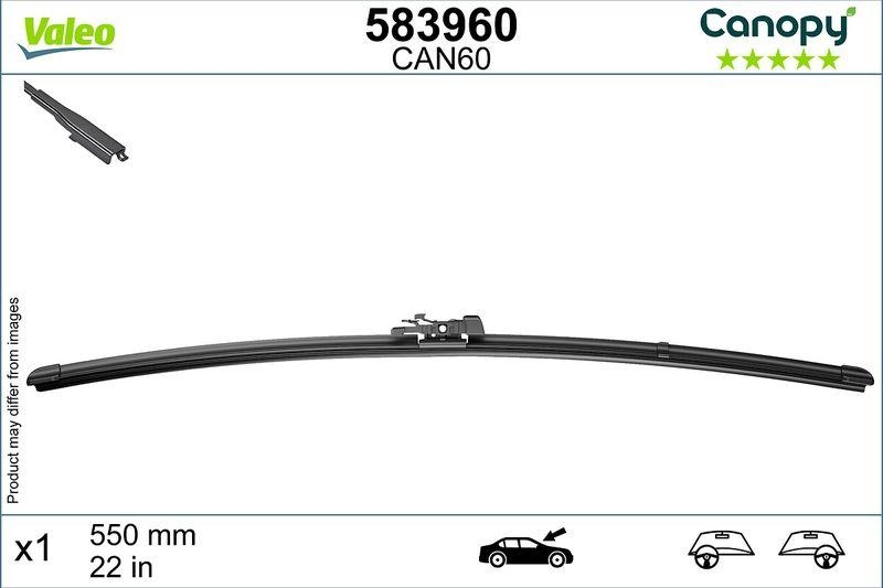 VALEO Wischblatt CANOPY