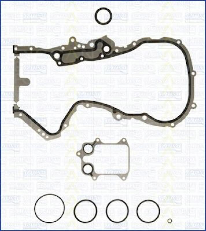 TRISCAN Gasket Set, crank case