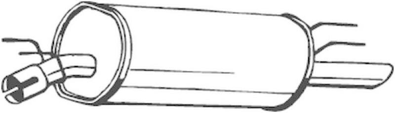 BOSAL Endschalld&auml;mpfer 185-351