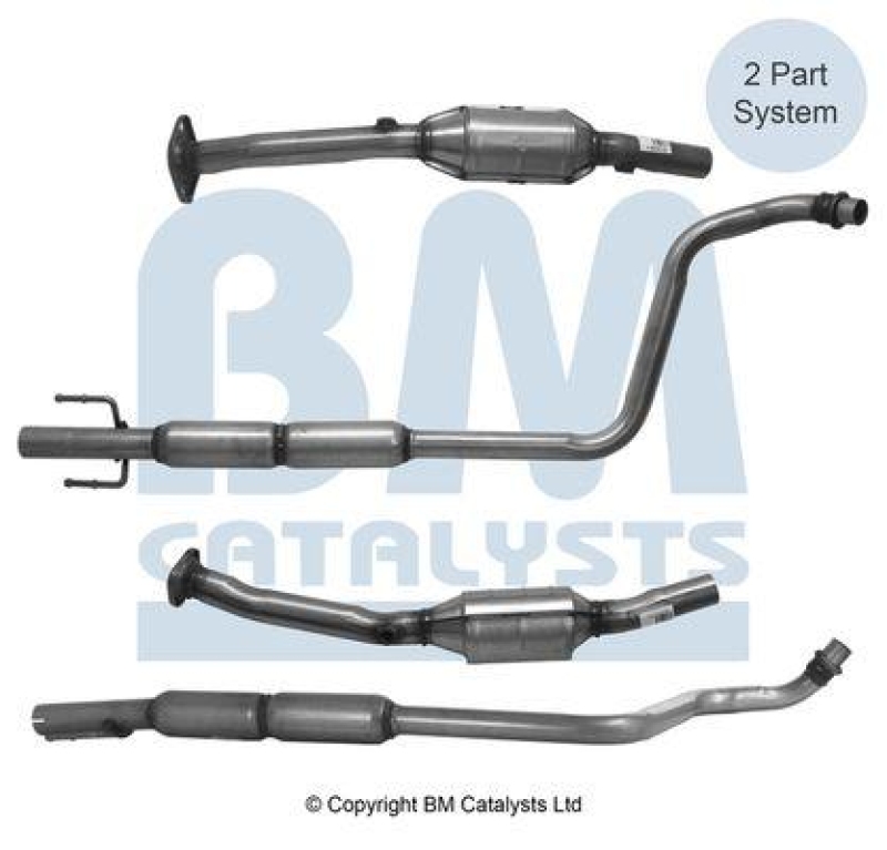 BM CATALYSTS Catalytic Converter Approved