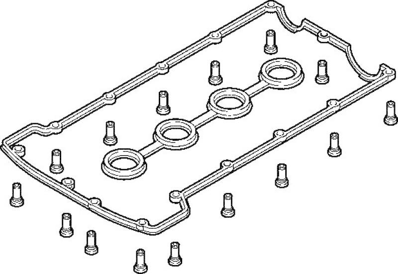 ELRING Gasket Set, cylinder head cover