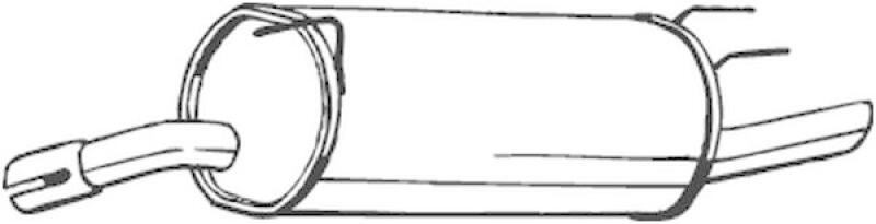 BOSAL Endschalld&auml;mpfer 185-353