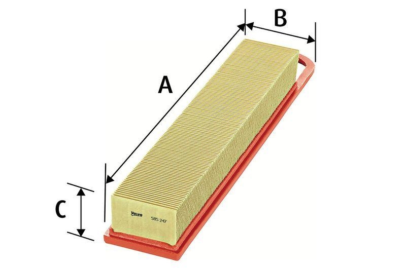 VALEO Luftfilter 585247