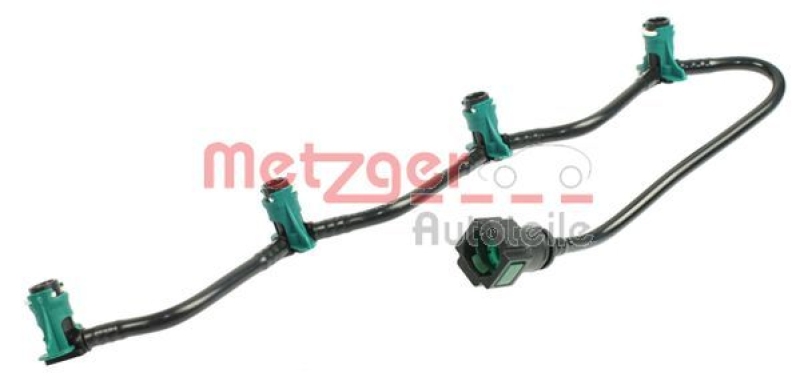 METZGER Hose, fuel overflow