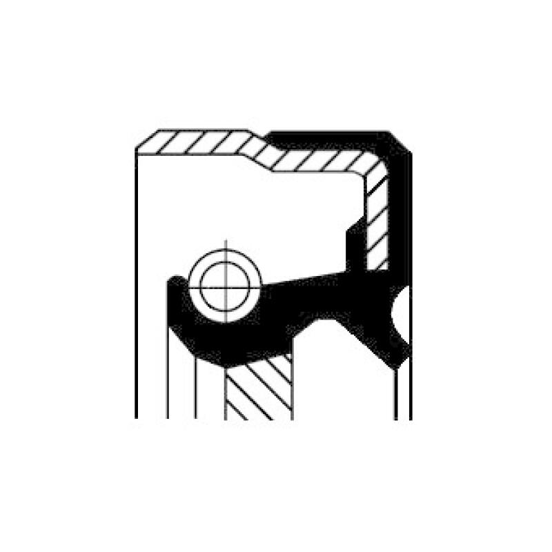 CORTECO Wellendichtring, Differential