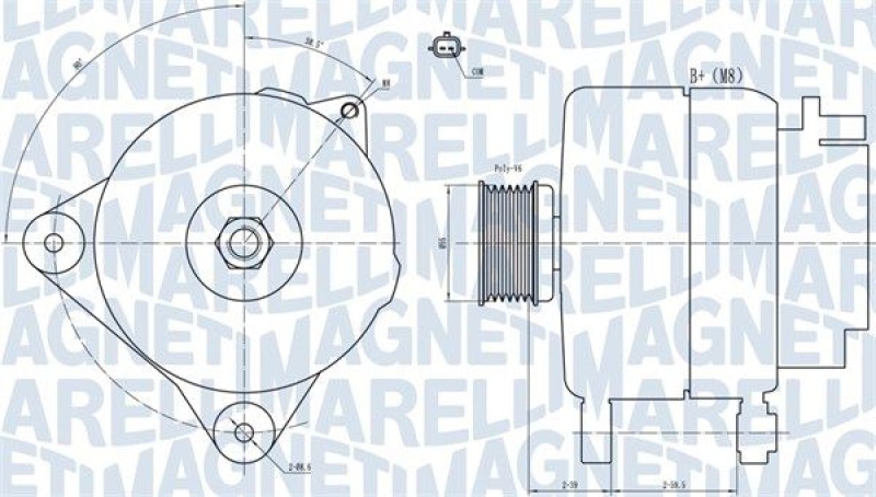 MAGNETI MARELLI Alternator