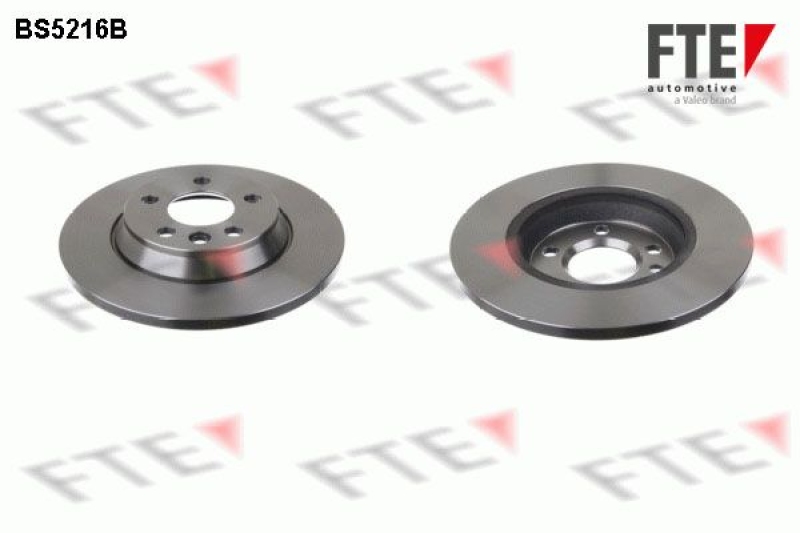 2x FTE Bremsscheibe COATED RANGE