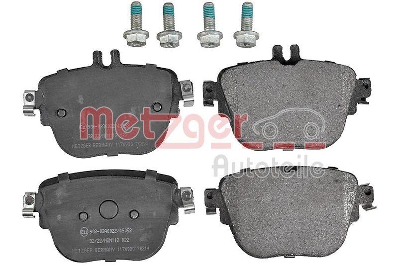 METZGER Brake Pad Set, disc brake GREENPARTS