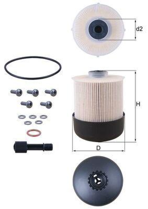 KNECHT Kraftstofffilter
