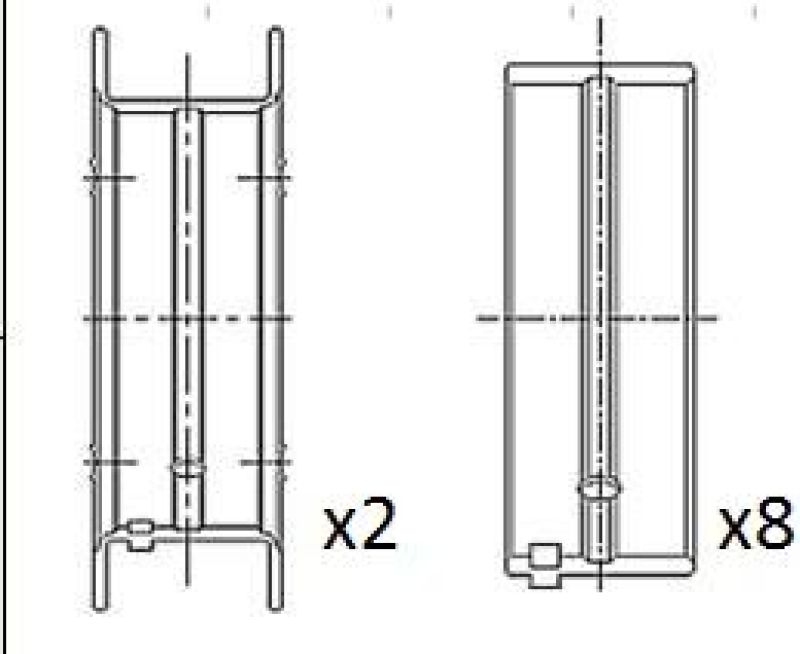 FAI AutoParts Kurbelwellenlager