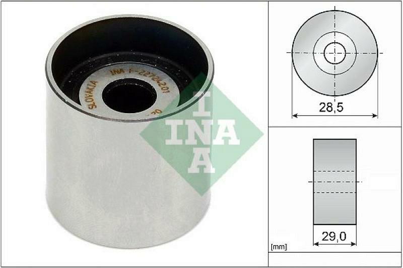 INA Deflection/Guide Pulley, timing belt