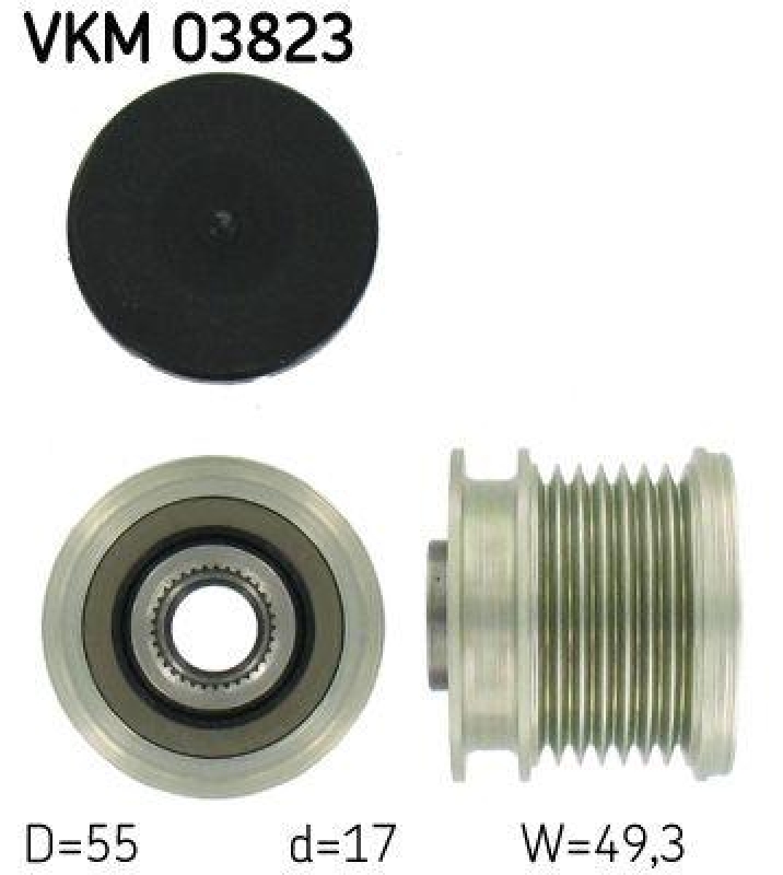 SKF Alternator Freewheel Clutch