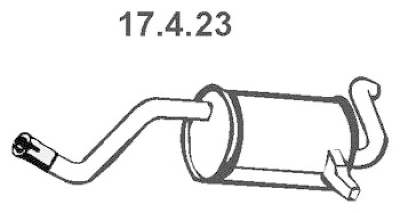 EBERSPÄCHER Endschalldämpfer