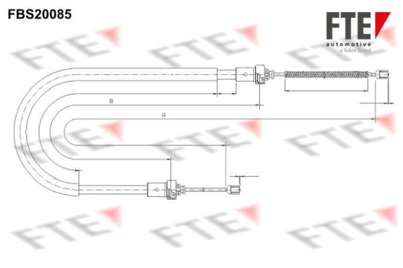 FTE Seilzug, Feststellbremse FBS20085