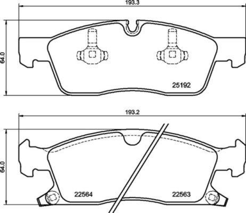 BREMBO Bremsbelagsatz, Scheibenbremse PRIME LINE P 37 027