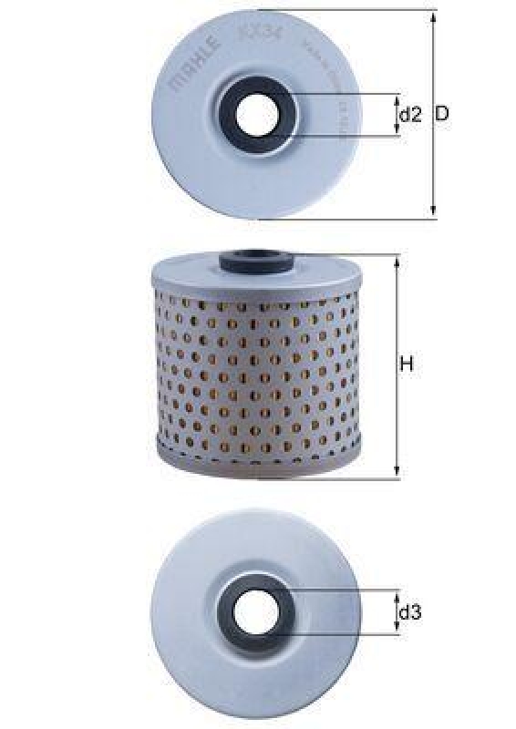KNECHT Kraftstofffilter