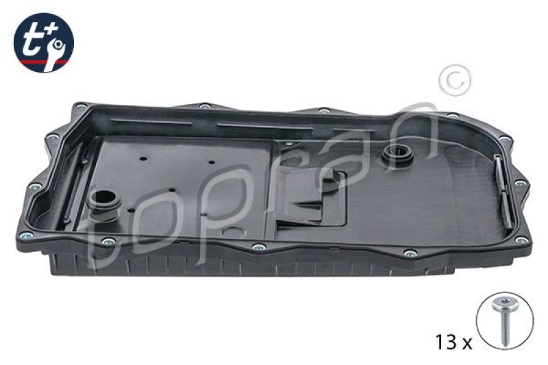 TOPRAN Oil Sump, automatic transmission t+