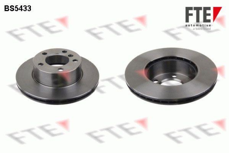 2x FTE Bremsscheibe 9072053
