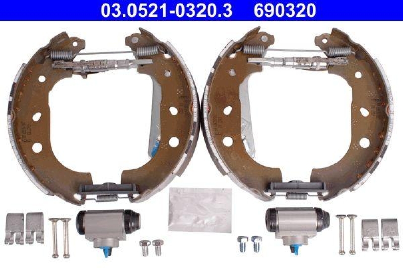 ATE Bremsbackensatz Original ATE TopKit