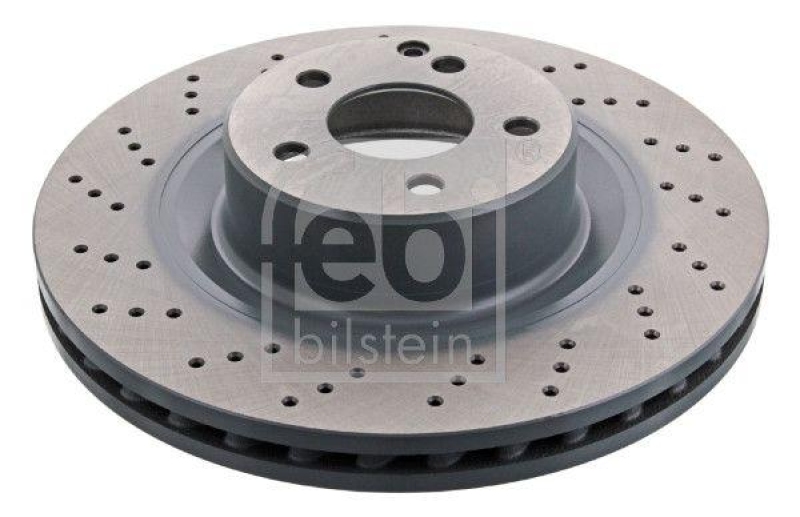 2x FEBI BILSTEIN Bremsscheibe 44032