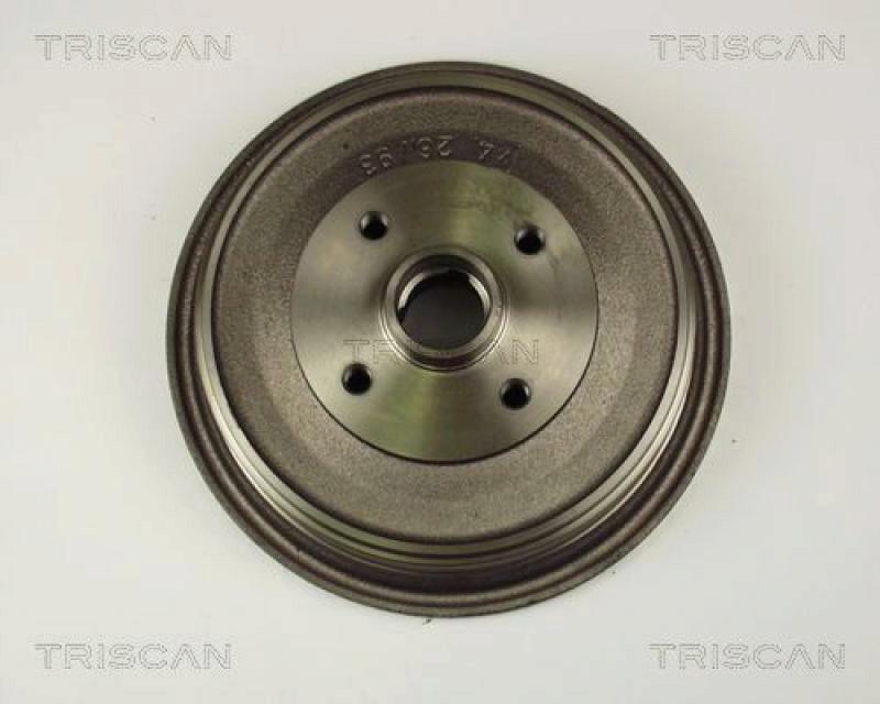 2x TRISCAN Bremstrommel 8120 29212