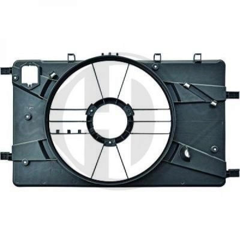 DIEDERICHS Support, cooling fan