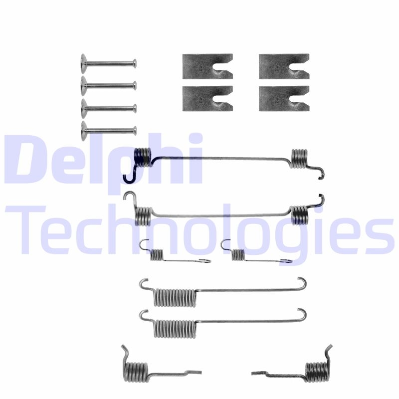 DELPHI Zubehörsatz Bremsbacken Trommelbremse Montagesatz