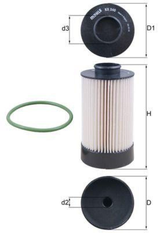 KNECHT Kraftstofffilter